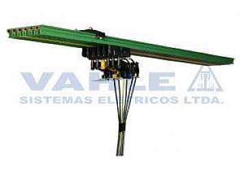 Quadro de distribuição com barramento bifásico Quadro de distribuição com barramento bifásico