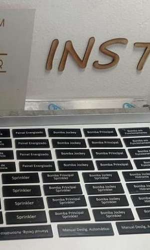 etiqueta acrílica para quadro elétrico industrial etiqueta acrílica para quadro elétrico industrial