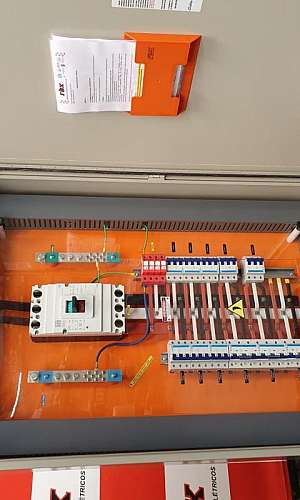 Painel de distribuição elétrica industrial Painel de distribuição elétrica industrial