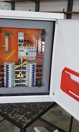 Painel de distribuição elétrica residencial Painel de distribuição elétrica residencial