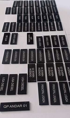 plaquetas acrílicas para painéis e quadros elétricos plaquetas acrílicas para painéis e quadros elétricos