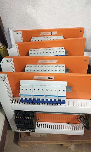 quadro de comando elétrico montado quadro de comando elétrico montado