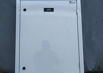 Quadro de distribuição residencial montado Quadro de distribuição residencial montado